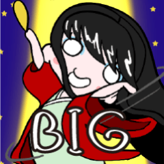 Easy-to-use Komachi BIG sticker [Event]