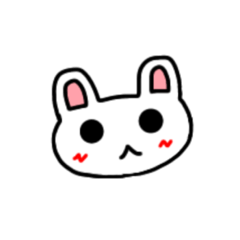 Say it with your expression. Rabbit