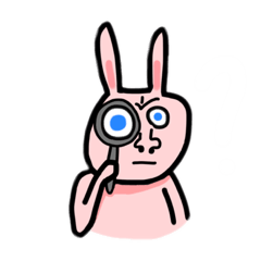 Annoying but cute rabbit