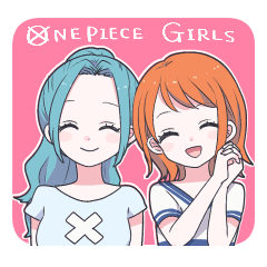 ONE PIECE Girls Sticker!