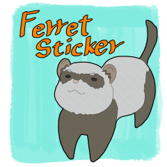 Ferret Sticker MINAMI English