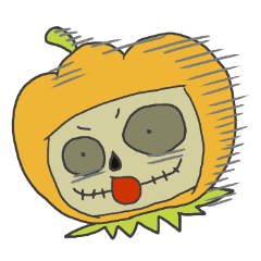 Asakusa Halloween Sticker