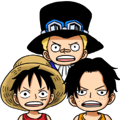 One Piece Asl Children Line Stickers Line Store One Piece Asl Children Line Stickers Line Store