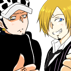 One Piece サンジとローのスタンプ Line スタンプ Line Store