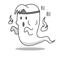 white little ghost set 3 (horror)