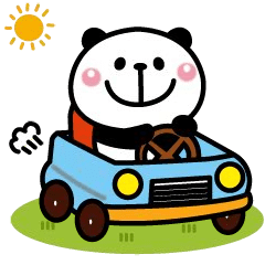 It Move! Panda's sticker (every day)