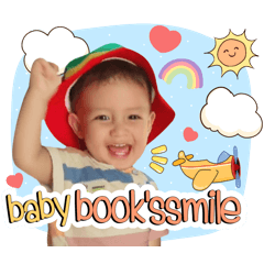 Baby books smile