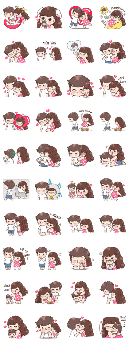 Boobib Cute Couples Vol.7