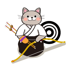 Kyudo Cat /Moving Version