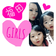 FUKUDA family sticker