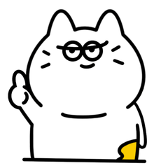Cute cat funny everyday stickers 1