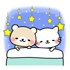動く くま ねこの可愛いスタンプ Line スタンプ Line Store 動く くま ねこの可愛いスタンプ Line スタンプ Line Store