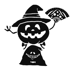 Animated Halloween stickers