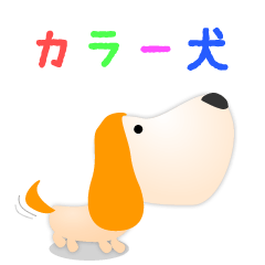 Color ear dog