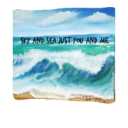 Sky and sea
