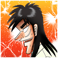 Kaiji Big Stickers