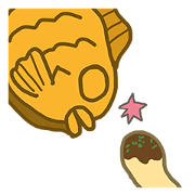 A taiyaki and takoyaki
