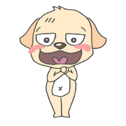 BOBO CUTE BROWN DOG