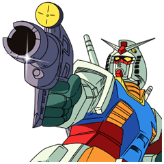 MOBILE SUIT GUNDAM Big Stickers