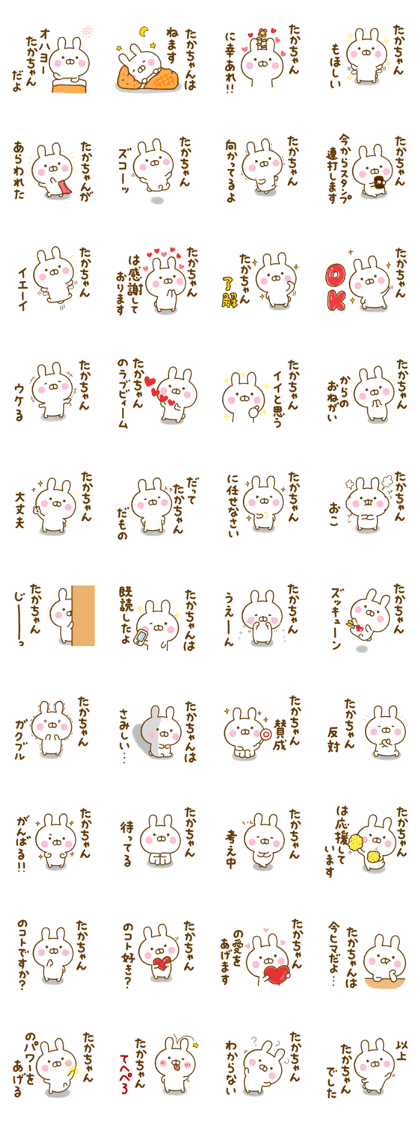 Rabbit Usahina takachan