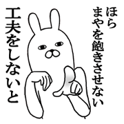 Fun Sticker gift to maya Funny rabbit