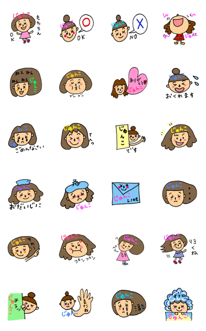 This is Junko's sticker