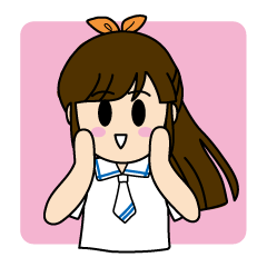 Kawaii School Uniform Girl 2