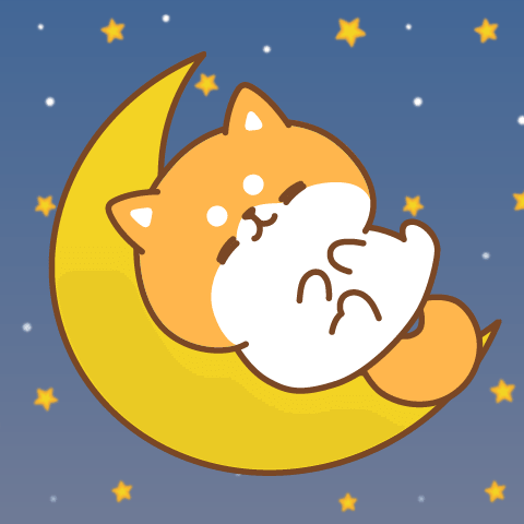 Answer Shiba Dog (Effect Sticker)
