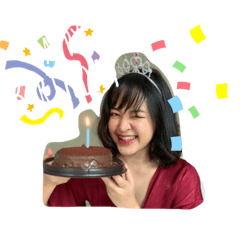 Miss Grace  is happy