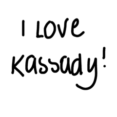 Kassady stickers