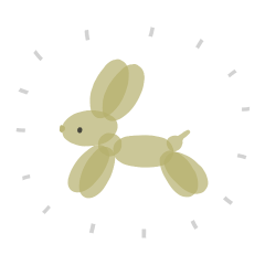 balloon rabbit 1