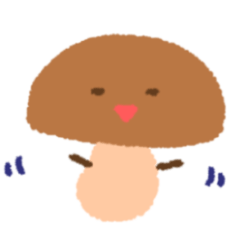 KINOKO(Mushroom) LINE sticker