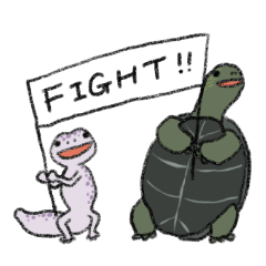 Gomame & Warabi Reptiles Sticker