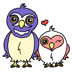 Glasses owls Lulu & Lala