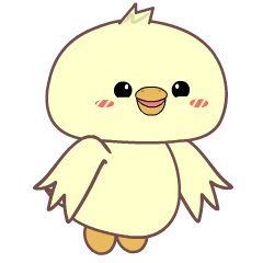 Adorable young chick 5 : Pop-up stickers
