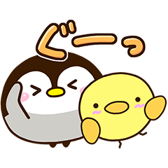 Penguin and Chick Sticker4