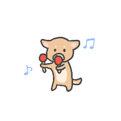 Animation Sticker (Dog) by Erichan