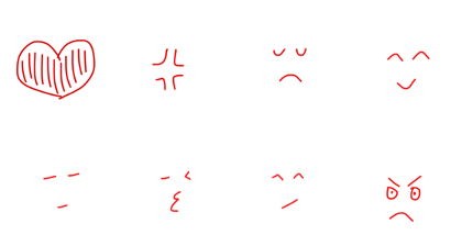 Face affixed