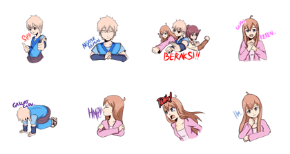 Yudha Buana Stiker set