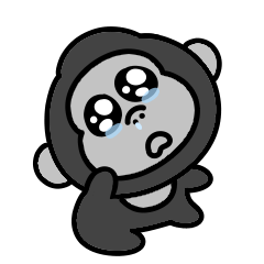 More overprotective surreal mini gorilla