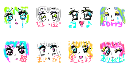 Only face of SHO-JO MANGA Only face of SHO-JO MANGA