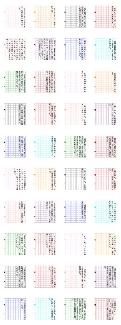 Hiro pretends to be a novelist Hiro pretends to be a novelist