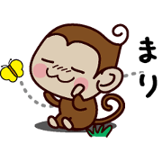 Monkey Sticker (Mari) Monkey Sticker (Mari)