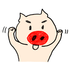 Pig bubu and Cat bibi