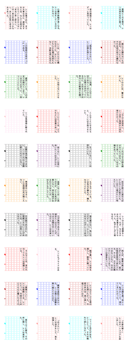 Ren pretends to be a novelist