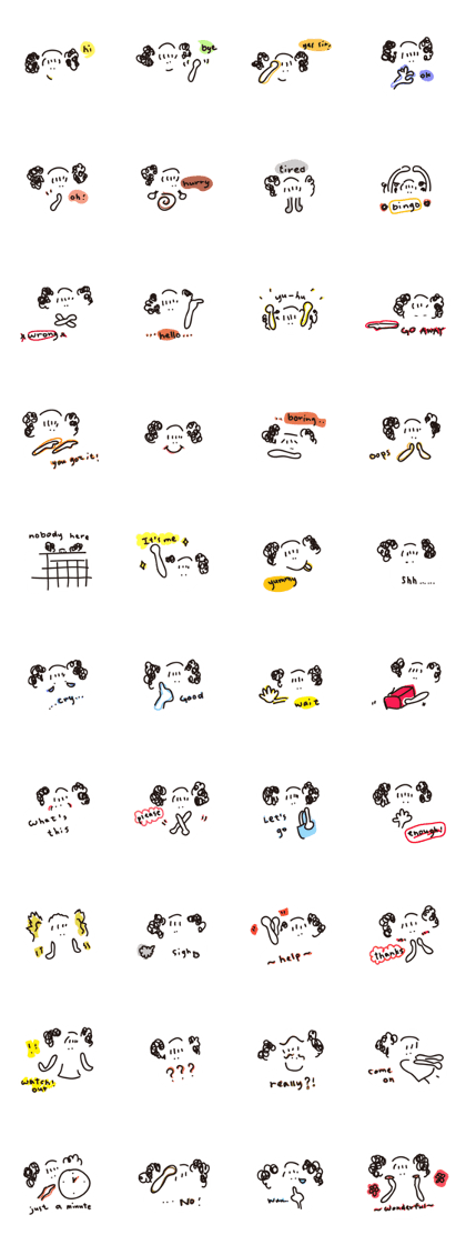 Spiral Curls girl part 3