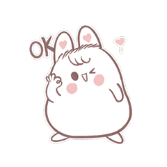 The cute little bunny Jiejie