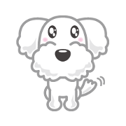 Pretty dog Stamp.Can be used everyday !!