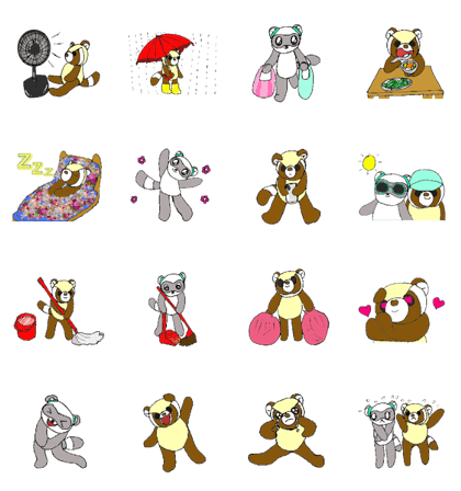 Ding Boa&Yeh Lara Summer daily life Ding Boa&Yeh Lara Summer daily life