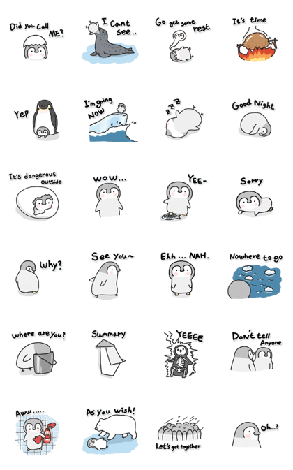 Relax penguin Relax penguin